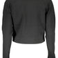 Black Polyester Women Top