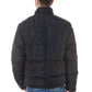 Black Polyester Men Jacket