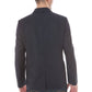 Blue Wool Men Jacket