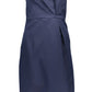 Blue Cotton Women Dress