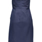 Blue Cotton Women Dress