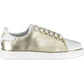 White Polyester Women Sneaker