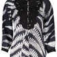 Black Viscose Women Shirt