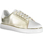 White Polyester Women Sneaker