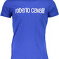 Blue Cotton Men's T-Shirt
