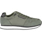 Green Polyester Men Sneaker