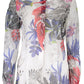 White Silk Women Shirt