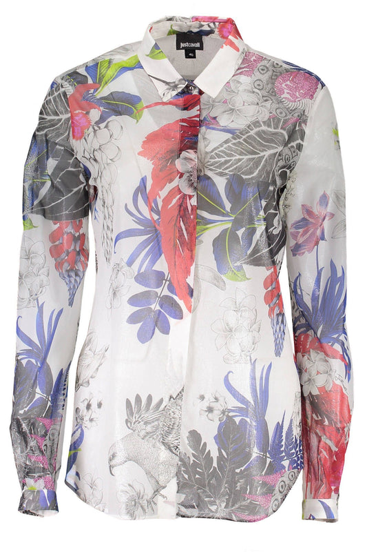 White Silk Women Shirt