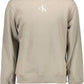 Gray Cotton Men Sweater