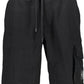 Black Cotton Men Pant