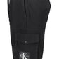 Black Cotton Men Pant