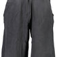 Black Cotton Men Bermuda