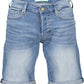Light Blue Cotton Men Jeans