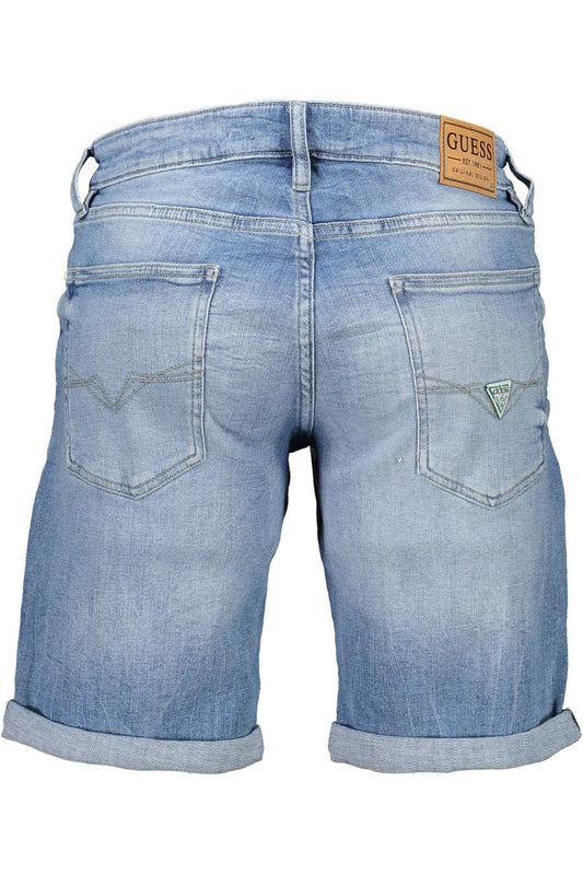 Light Blue Cotton Men Jeans