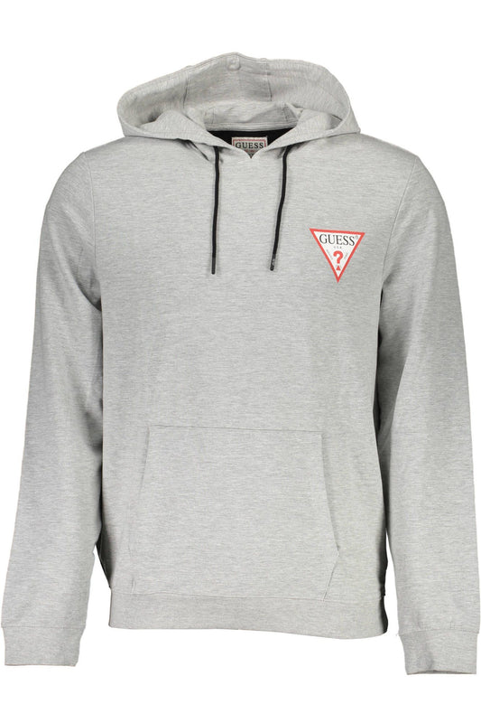 Gray Cotton Men Sweater