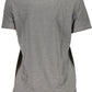 Gray Cotton Women Tee