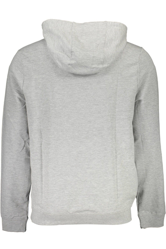 Gray Cotton Men Sweater