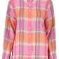 Pink Linen Women Shirt