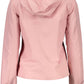 Pink Polyester Women Jacket