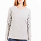 Gray Cotton Women T-Shirt