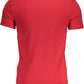 Red Cotton Men T-Shirt