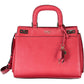 Red Cotton Women Handbag