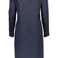 Blue Viscose Women Dress