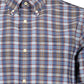 Blue Cotton Men Shirt