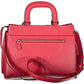 Red Cotton Women Handbag