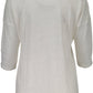 White Linen Women T-Shirt