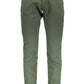 Green Cotton Men Pant