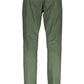 Green Cotton Men Pant