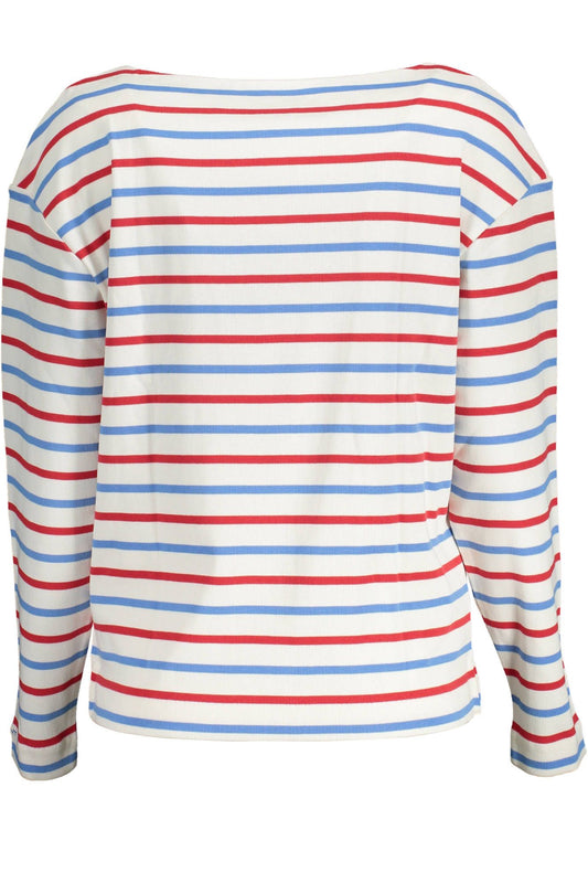 White Cotton Women Sweater