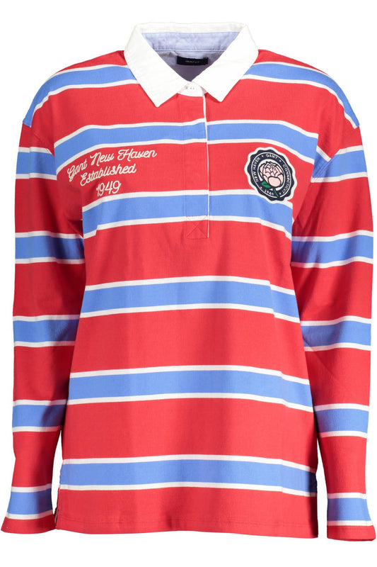 Red Cotton Men Polo