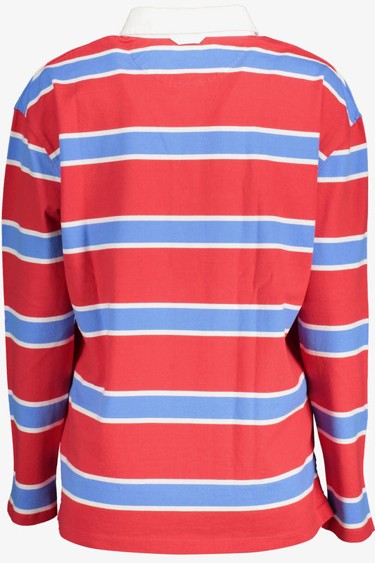 Red Cotton Men Polo