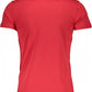 Red Cotton Men T-Shirt