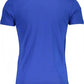 Blue Cotton Men T-Shirt