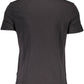 Black Cotton Men T-Shirt