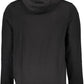 Black Cotton Men Sweater