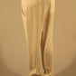 White Viscose Women Trouser
