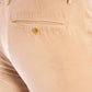 Beige Cotton Men Pant