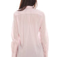 Pink Cotton Women Shirt