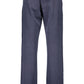 Blue Cotton Men Trouser