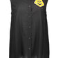Black Viscose Women Shirt