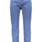 Light Blue Cotton Men Jeans