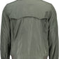 Green Polyester Men Jacket