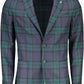Green Wool Men Jacket