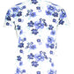 White Cotton Men Polo Shirt