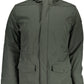 Green Polyester Men Jacket