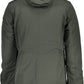 Green Polyester Men Jacket